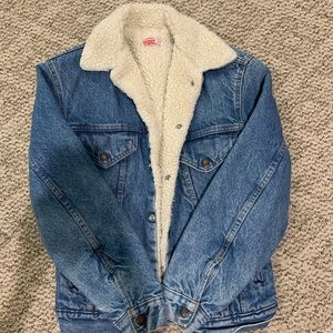 Mens Sherpa denim Levi’s Jacket